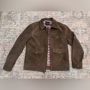 Lucky Brand Suede Ranch Jacket